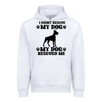 White rescue dog Urban Hoodie - Bettercallsaul