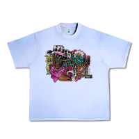 Grape Ice cowgirl2 Urban Heavy Tee - SublimationCraftShop