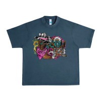Midnight Navy cowgirl2 Urban Heavy Tee - SublimationCraftShop