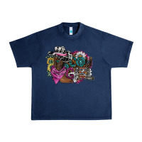 Navy cowgirl2 Urban Heavy Tee - SublimationCraftShop