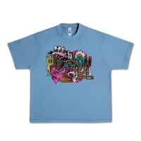 Pebble Blue cowgirl2 Urban Heavy Tee - SublimationCraftShop