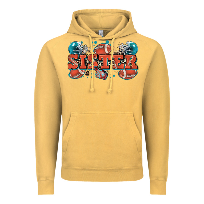Sister American Football Vintage Hoodie by Zillion Design Studio | Teevron
