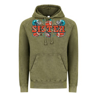 Vintage Olive sister American football Vintage Hoodie - Zillion Design Studio