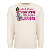 Sandshell what other think of me is none of my business Premium Sweatshirt - NancyCooperArtShop