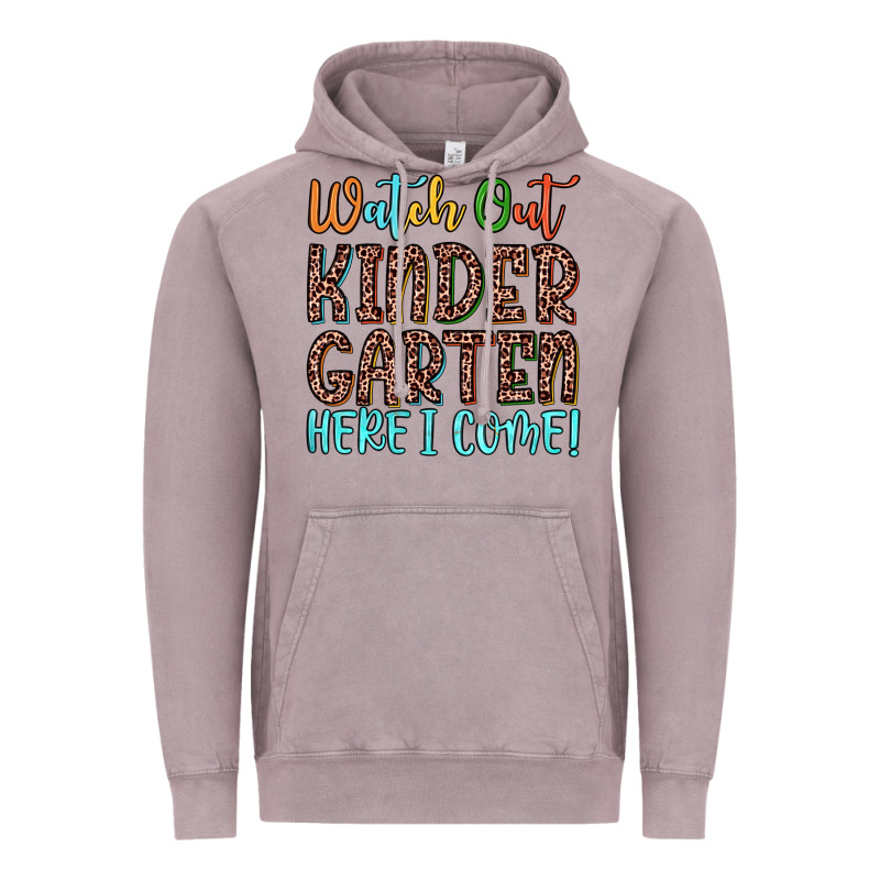 Watch Out Kindergarten Here I Come! Vintage Hoodie by JahusDesignShop | Teevron