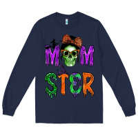 Navy momster Long Sleeve Tee - BundleAndBundleShop