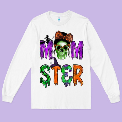 Momster Long Sleeve Tee Designed By Bundleandbundleshop