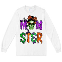 White momster Long Sleeve Tee - BundleAndBundleShop
