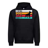 Black Best Dog Dad Ever Urban Hoodie - Bettercallsaul