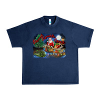 Navy heaux heaux heaux christmas louisiana swamp Urban Heavy Tee - FaDigitalArtStudio