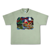 Oil Green heaux heaux heaux christmas louisiana swamp Urban Heavy Tee - FaDigitalArtStudio