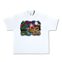 White heaux heaux heaux christmas louisiana swamp Urban Heavy Tee - FaDigitalArtStudio