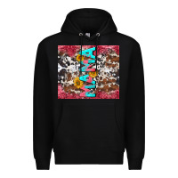 Black mama cowhide  sunflowers Premium Hoodie - LillyAllenDesigns
