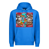 True Royal mama cowhide  sunflowers Premium Hoodie - LillyAllenDesigns