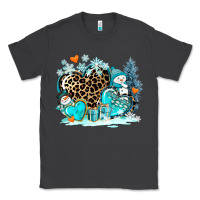 Smoke winter hearts with snowmans Classic Tee - AdoDesignShop