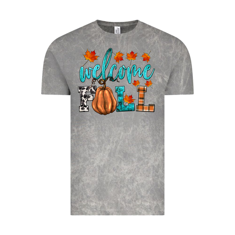 Welcome Fall Vintage Tee by HRA Design Shop | Teevron