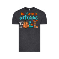 Vintage Black welcome fall Vintage Tee - HRA Design Shop