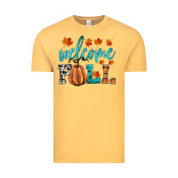 Vintage Mustard welcome fall Vintage Tee - HRA Design Shop
