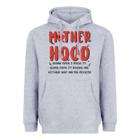 Heather Grey motherhood some day i rock it Heavyweight Hoodie - MaliasSmallBusiness