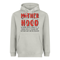 Moon Dust motherhood some day i rock it Heavyweight Hoodie - MaliasSmallBusiness
