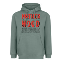 Sage motherhood some day i rock it Heavyweight Hoodie - MaliasSmallBusiness