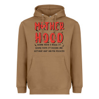 Toasted Coconut motherhood some day i rock it Heavyweight Hoodie - MaliasSmallBusiness