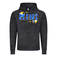 Vintage Black mini volleyball Vintage Hoodie - Zillion Design Studio