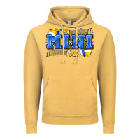 Vintage Mustard mini volleyball Vintage Hoodie - Zillion Design Studio