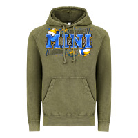 Vintage Olive mini volleyball Vintage Hoodie - Zillion Design Studio