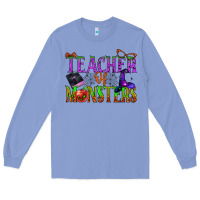 Colony Blue teacher of monsters Long Sleeve Tee - BundleAndBundleShop