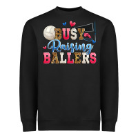 Black busy raising ballers volleyball Heavyweight Sweatshirt - Zillion Design Studio