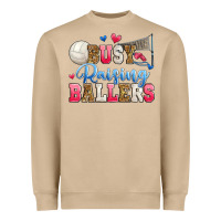 Mushroom busy raising ballers volleyball Heavyweight Sweatshirt - Zillion Design Studio