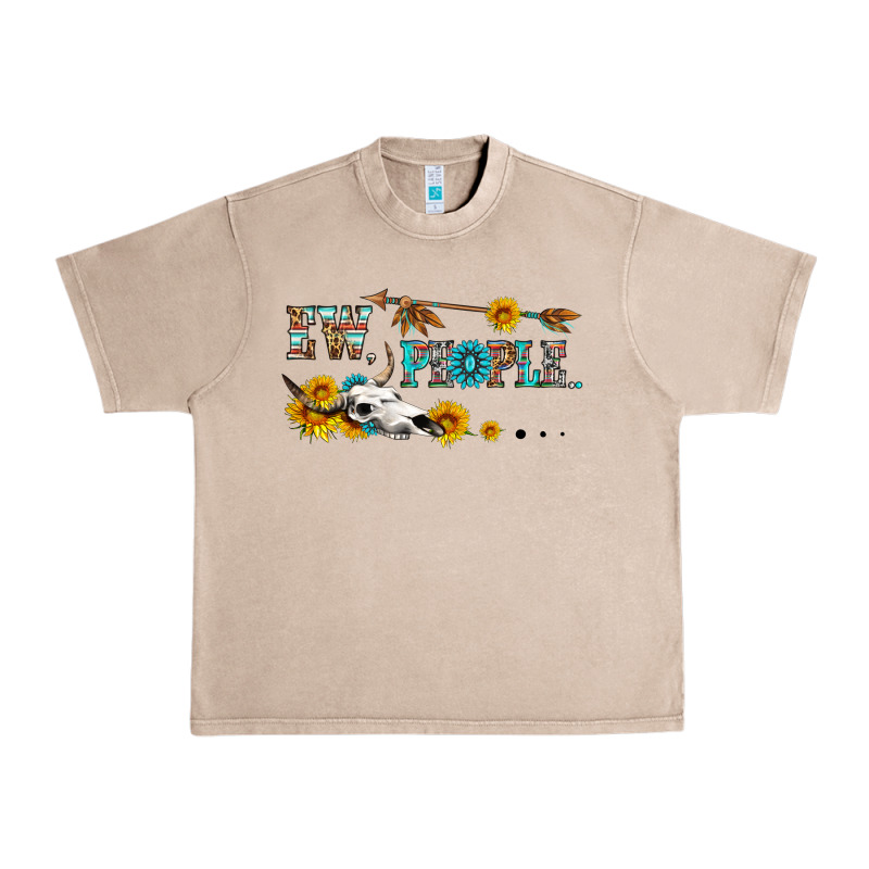 Ew People With Cross Urban Heavy Tee by HRA Design Shop | Teevron