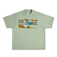 Oil Green ew people with cross Urban Heavy Tee - HRA Design Shop