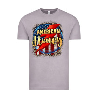 Vintage Zinc American honey 4th of july Vintage Tee - CowGirlArtShop