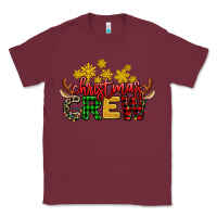 Burgundy christmas crew Classic Tee - AdoDesignShop