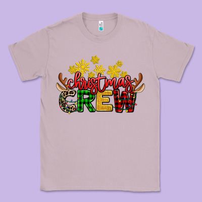 Christmas Crew Classic Tee Designed By Adodesignshop