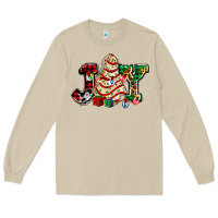 Mushroom joy with christmas tree cake ado Long Sleeve Tee - AdoDesignShop
