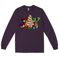 Plum joy with christmas tree cake ado Long Sleeve Tee - AdoDesignShop