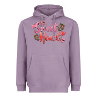 Lavender sweet heart Heavyweight Hoodie - MaliasSmallBusiness