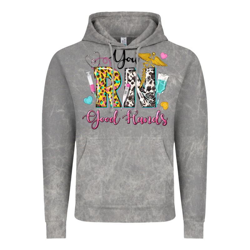 You Rn Good Hands Vintage Hoodie by texasbilliewilder | Teevron