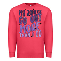 Cardinal my joints go out more than ı do Premium Sweatshirt - MaliasSmallBusiness