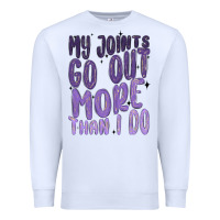 White my joints go out more than ı do Premium Sweatshirt - MaliasSmallBusiness