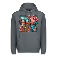 Rock floral leopard frame mini Premium Hoodie - LillyAllenDesigns
