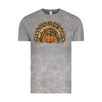Cloud Rock fall pumpkin rainbow Vintage Tee - HRA Design Shop