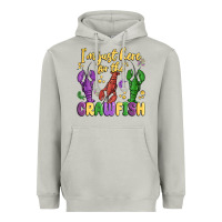 Moon Dust i'm just here for the crawfish Heavyweight Hoodie - MaliasSmallBusiness
