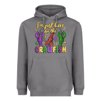 Storm i'm just here for the crawfish Heavyweight Hoodie - MaliasSmallBusiness