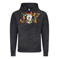 Vintage Black husky christmas joy Vintage Hoodie - RanaPortraitStore
