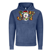 Vintage Denim husky christmas joy Vintage Hoodie - RanaPortraitStore