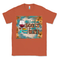 Copper all i need are books and wine Classic Tee - JahusDesignShop